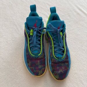 Nike Air Jordan 36 Low Luka PF Laser Blue Green Basketball